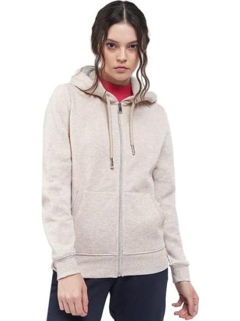 SUDADERA BASICA CON CAPUCHA BEIGE LOVE TO LOUNGE