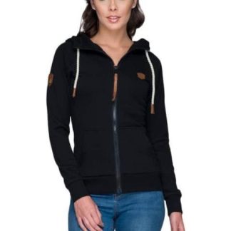 SUDADERA BASICA NEGRO HOLLY LAND