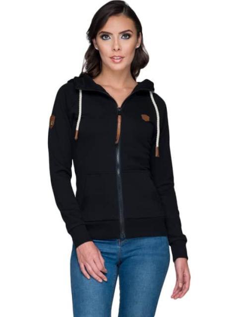 SUDADERA BASICA NEGRO HOLLY LAND