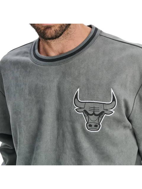 SUDADERA BULLS GRIS NBA - Imagen 3