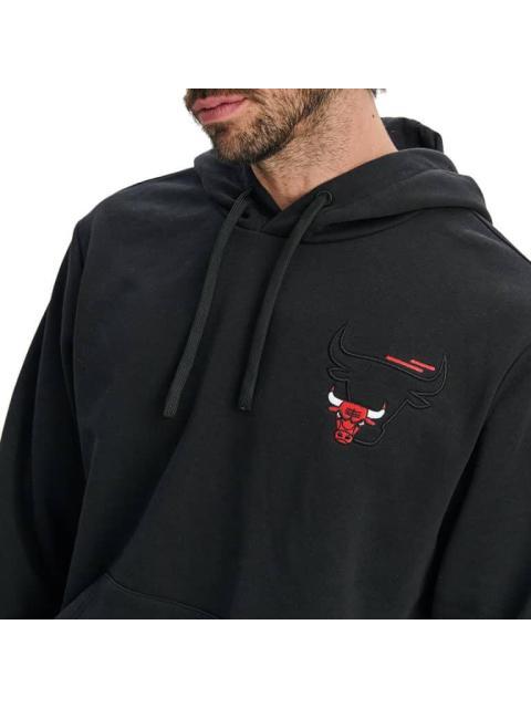 SUDADERA BULLS NEGRO NBA - Imagen 3