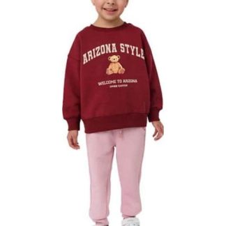 SUDADERA CERRADA VINO HOLLY LAND KIDS
