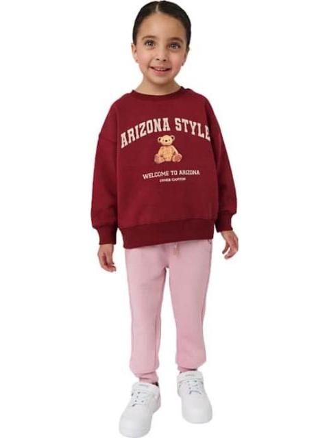 SUDADERA CERRADA VINO HOLLY LAND KIDS
