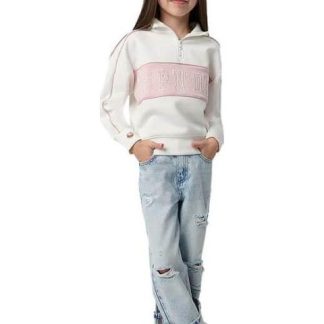 SUDADERA CHIP Y DALE MARFIL DISNEY