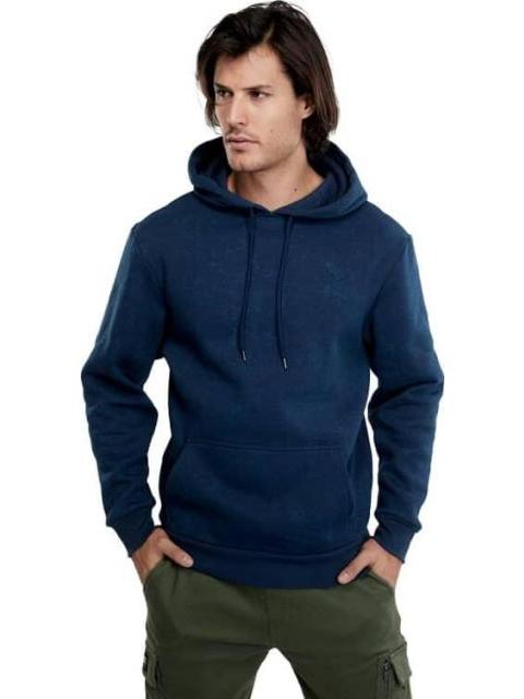 SUDADERA CON CAPUCHA AZUL MARINO NEXT CO - Imagen 3