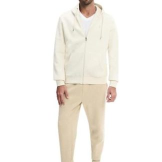 SUDADERA CON CAPUCHA MARFIL HPC POLO