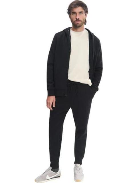 SUDADERA CON CAPUCHA NEGRO HPC POLO