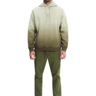 SUDADERA CON CAPUCHA VERDE HPC POLO