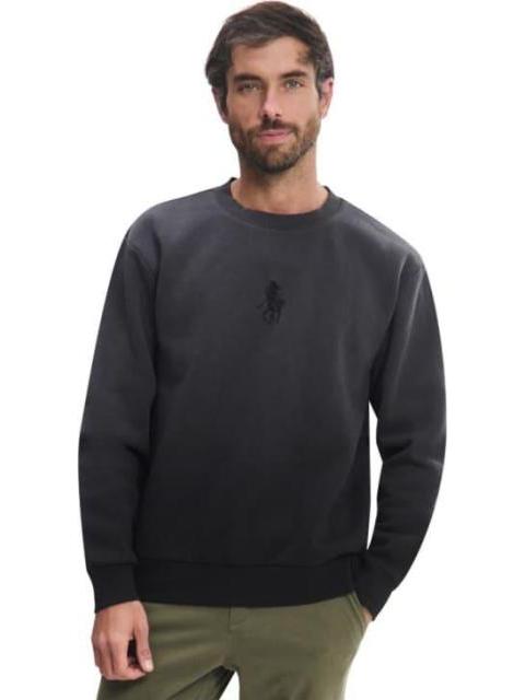 SUDADERA CUELLO REDONDO NEGRO HPC POLO - Imagen 2