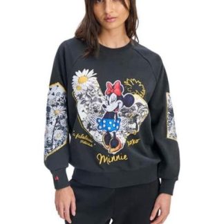 SUDADERA DISNEY NEGRO MINNIE MOUSE