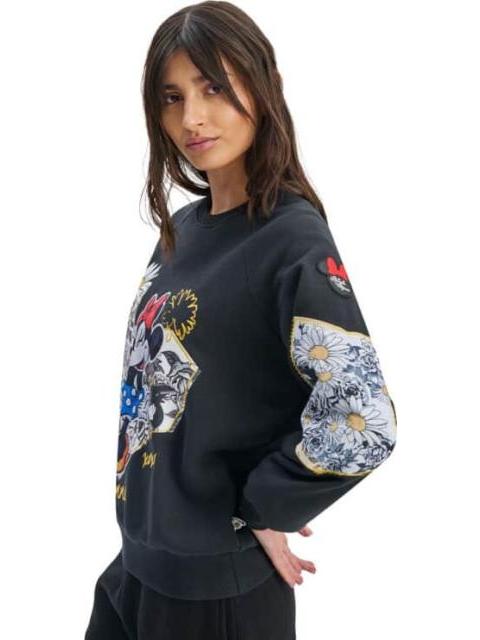 SUDADERA DISNEY NEGRO MINNIE MOUSE - Imagen 5