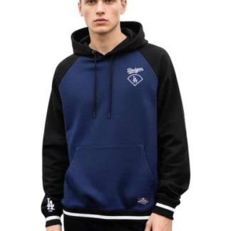 SUDADERA DODGERS HOODIE NEGRO MLB