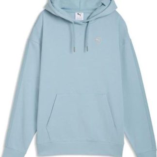 SUDADERA ESS ELEVATED COMFORT HOODIE TR VERDE PUMA