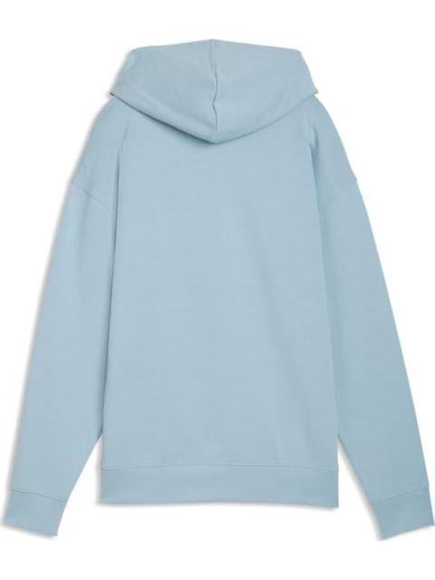 SUDADERA ESS ELEVATED COMFORT HOODIE TR VERDE PUMA - Imagen 2