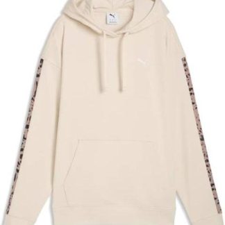 SUDADERA ESS GRAPHIC ANIMAL COMFORT HOODIE BEIGE PUMA