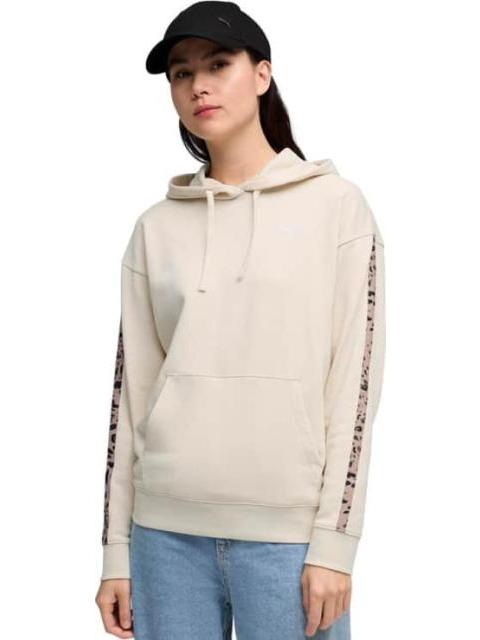 SUDADERA ESS GRAPHIC ANIMAL COMFORT HOODIE BEIGE PUMA - Imagen 4