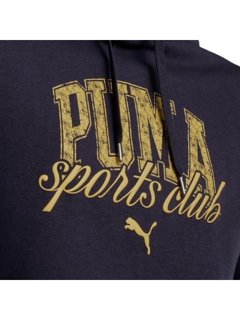 SUDADERA ESTAMPADA AZUL PUMA - Imagen 5