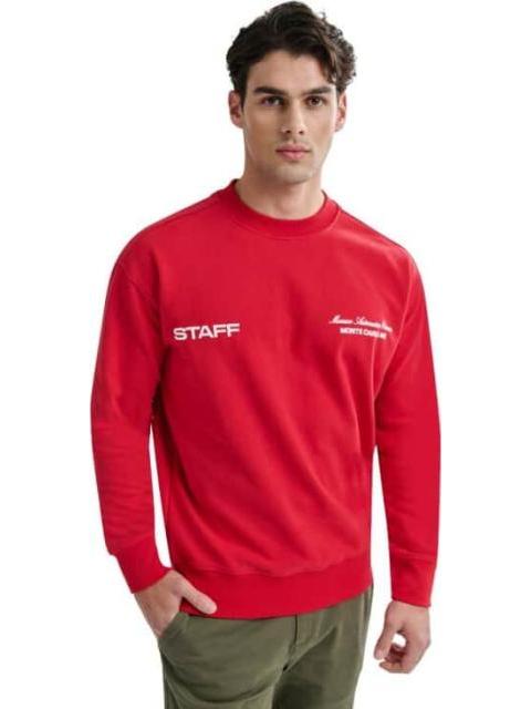 SUDADERA ESTAMPADA ROJO NEXT CO