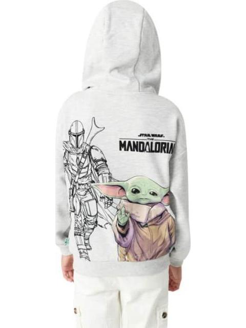 SUDADERA GROGU GRIS STAR WARS - Imagen 3