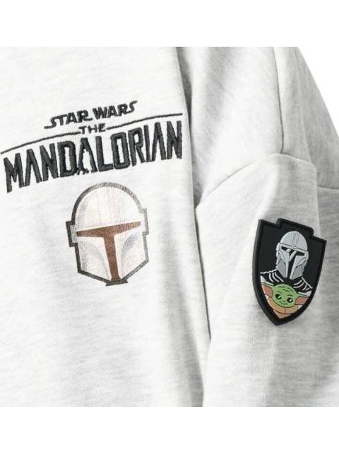 SUDADERA GROGU GRIS STAR WARS - Imagen 4
