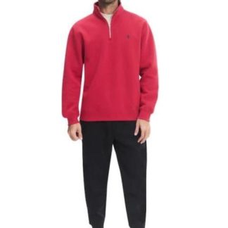 SUDADERA MEDIA ALETILLA ROJO HPC POLO