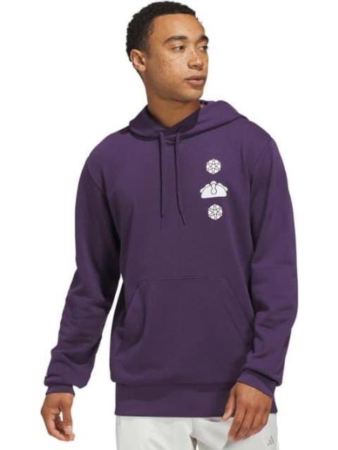 SUDADERA PAN DE MUERTO H VIOLETA ADIDAS - Imagen 3