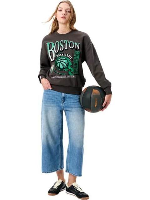 SUDADERA PEGASO GRIS NBA - Imagen 6