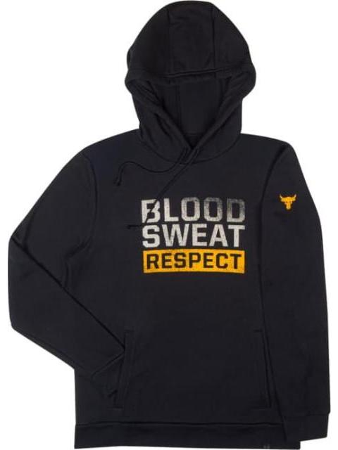 SUDADERA PJT ROCK RIVAL FLEECE HD NEGRO UNDER ARMOUR MEXICO