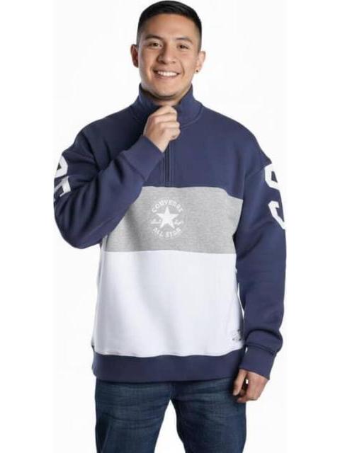 SUDADERA RETRO CHUCK QZ AZUL MARINO CONVERSE - Imagen 4