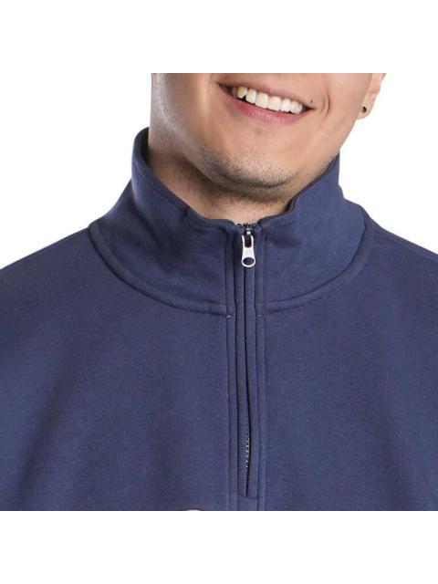 SUDADERA RETRO CHUCK QZ AZUL MARINO CONVERSE - Imagen 5