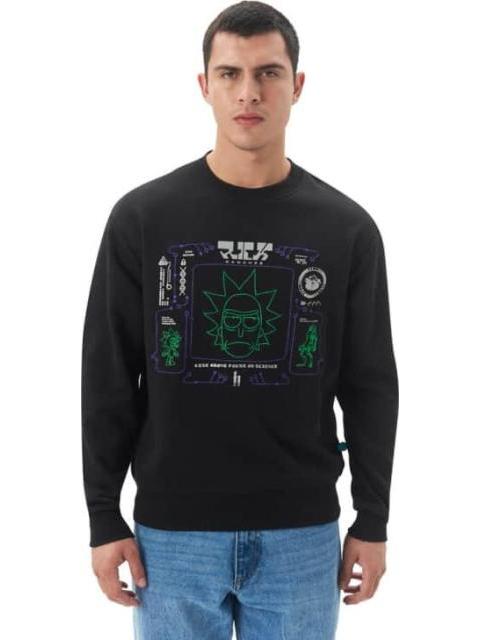 SUDADERA RICK AND MORTY NEGRO RICK AND MORTY