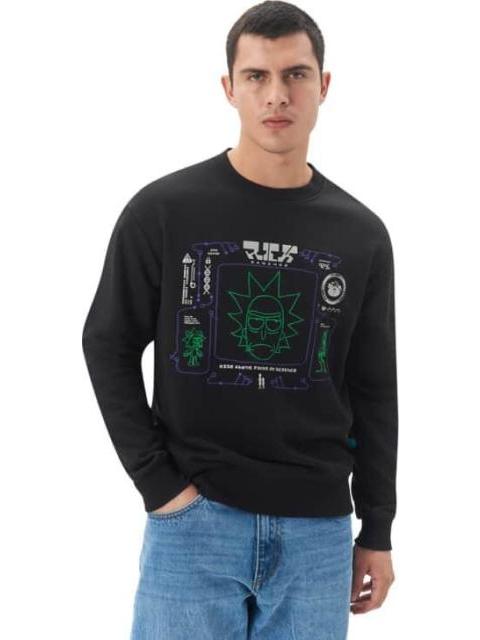 SUDADERA RICK AND MORTY NEGRO RICK AND MORTY - Imagen 3