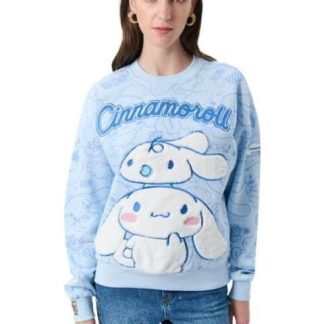 SUDADERA SANRIO AZUL CINNAMOROLL