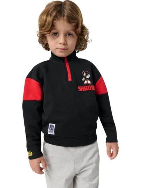 SUDADERA SHADOW NEGRO SONIC