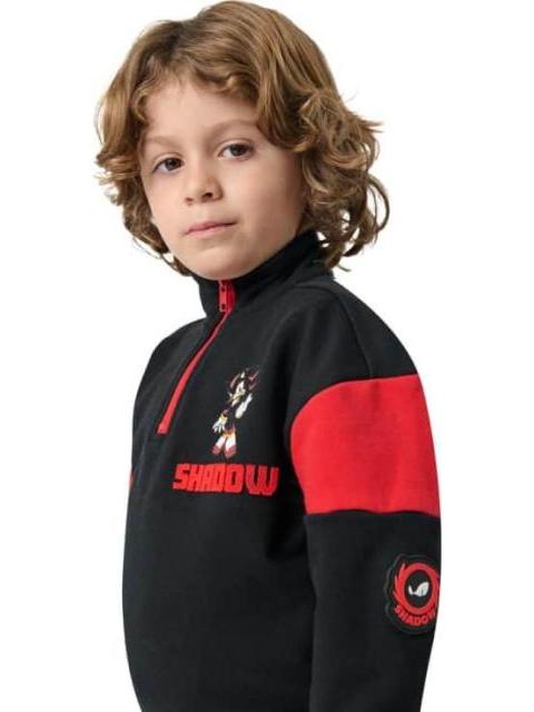 SUDADERA SHADOW NEGRO SONIC - Imagen 3