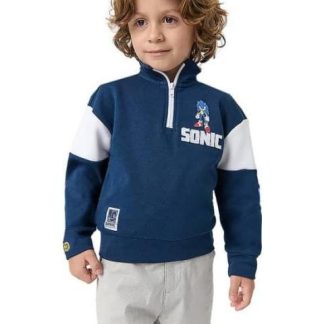 SUDADERA SONIC AZUL MARINO SONIC