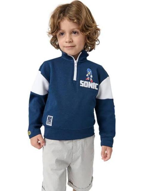 SUDADERA SONIC AZUL MARINO SONIC
