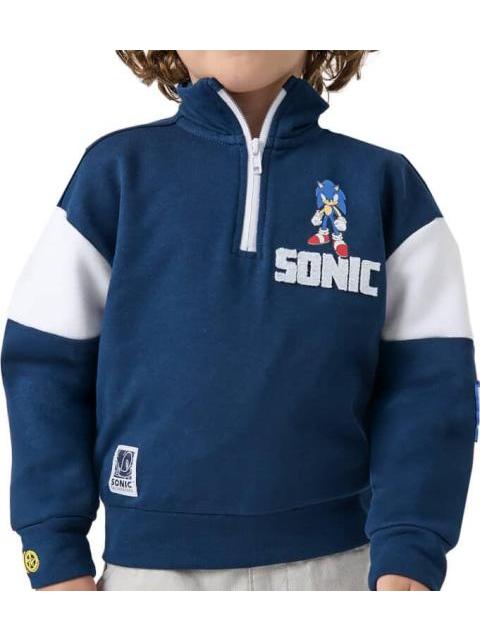 SUDADERA SONIC AZUL MARINO SONIC - Imagen 5