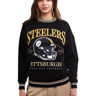 SUDADERA STEELERS NEGRO NFL
