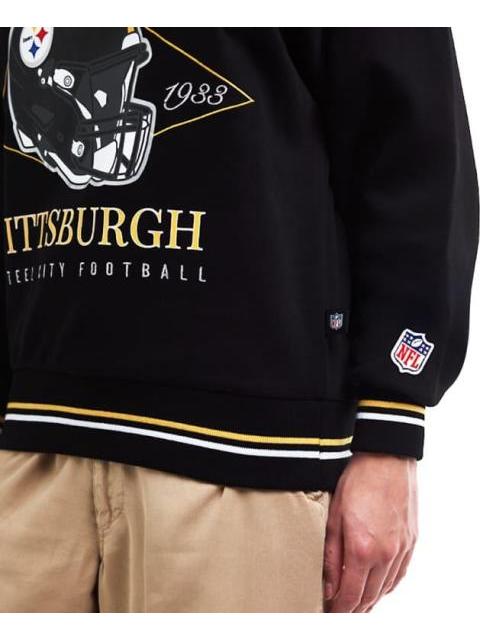 SUDADERA STEELERS NEGRO NFL - Imagen 4