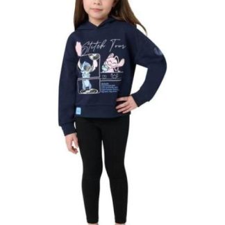 SUDADERA STITCH AZUL MARINO DISNEY