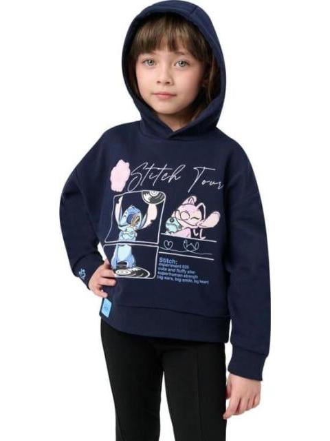 SUDADERA STITCH AZUL MARINO DISNEY - Imagen 4