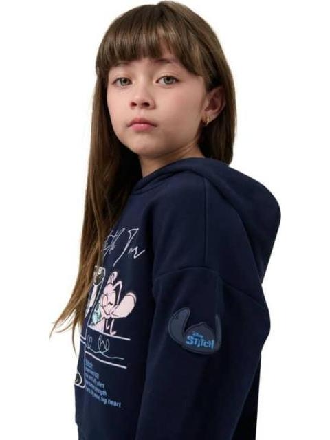 SUDADERA STITCH AZUL MARINO DISNEY - Imagen 5