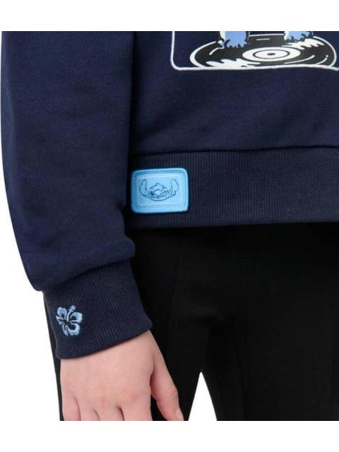 SUDADERA STITCH AZUL MARINO DISNEY - Imagen 6