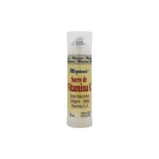 SUERO DE VITAMINA C MEGAMIX 30 ML ACIDO HIALURONICO COLAGENO SABI MEGAMIX