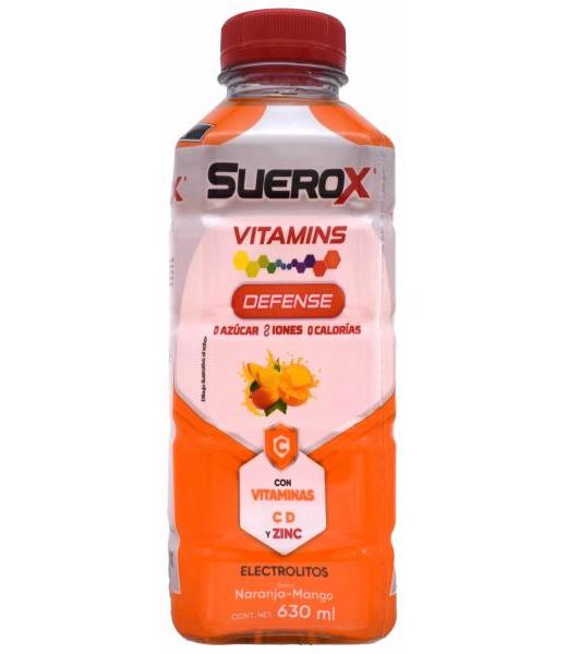 SUEROX DEFENSE NARANJA MANGO 630 ML SUEROX