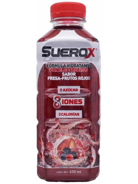 SUEROX FRESA FRUTOS ROJOS 630 ML SUEROX