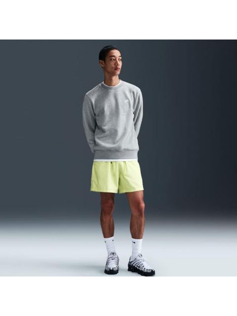 SWEATER M NK CLUB BB CREW GRIS NIKE - Imagen 6
