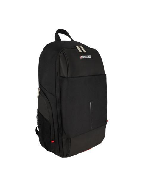 SWISS MOBILITY MOCHILA CARL DE POLIESTER PARA LAPTOP 17 NEGRO - Imagen 3