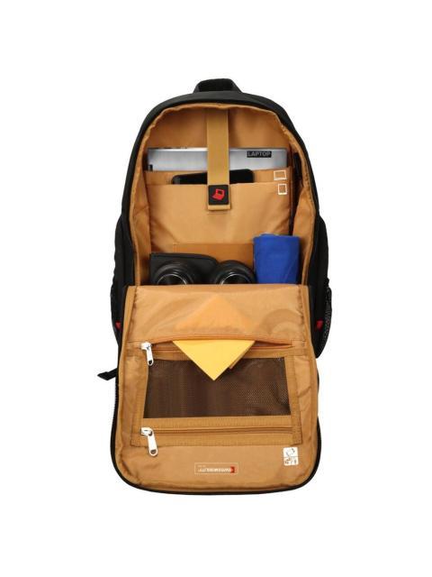 SWISS MOBILITY MOCHILA CARL DE POLIESTER PARA LAPTOP 17 NEGRO - Imagen 4